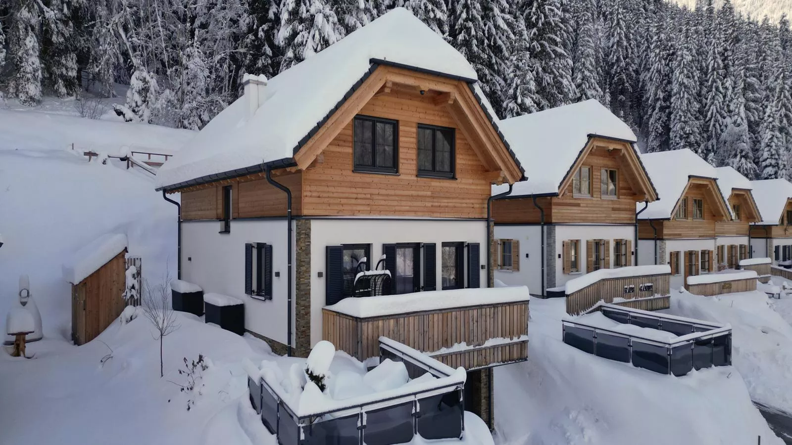Chalet Hirschblick-View winter