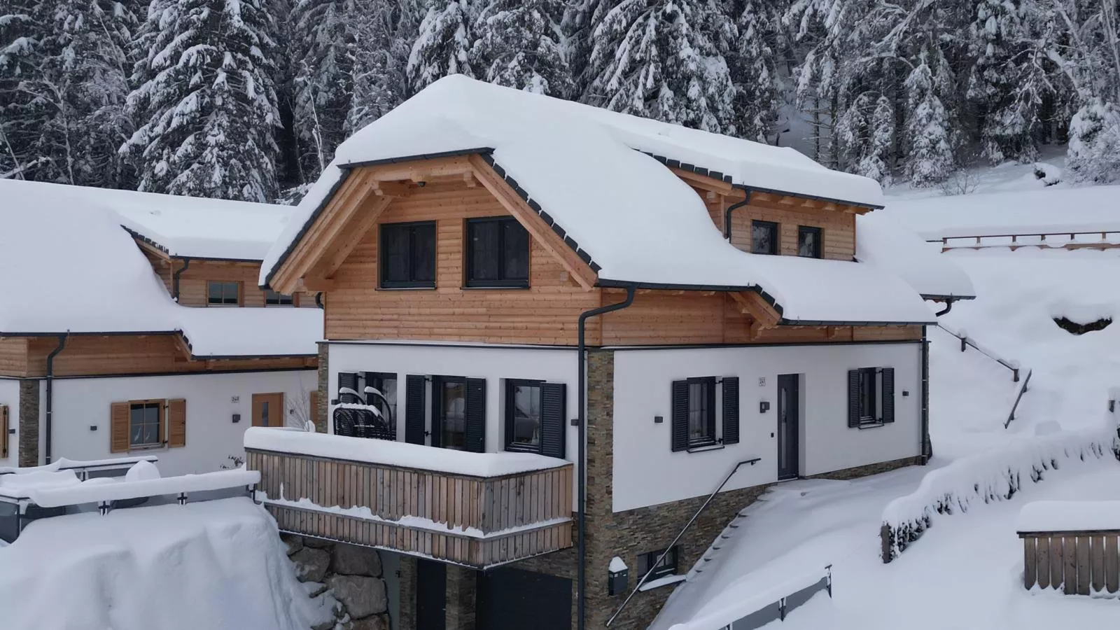 Chalet Hirschblick-View winter