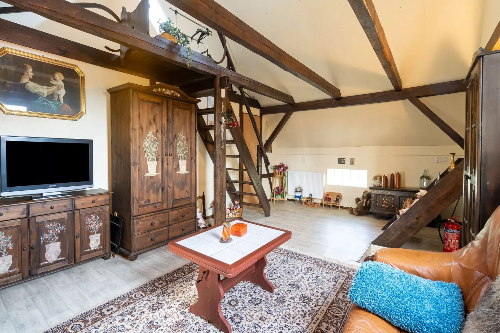 Jagdschloß Klingenthal / Graslitz-Living room