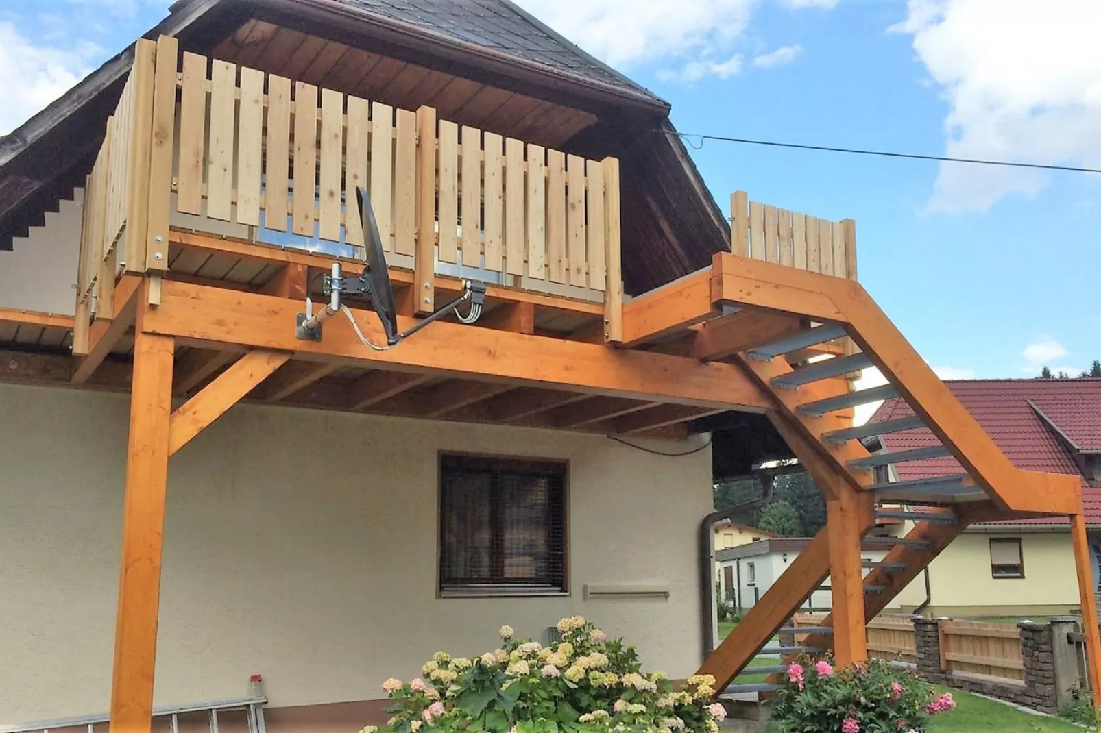 Haus Tröpolach-Terrace balcony