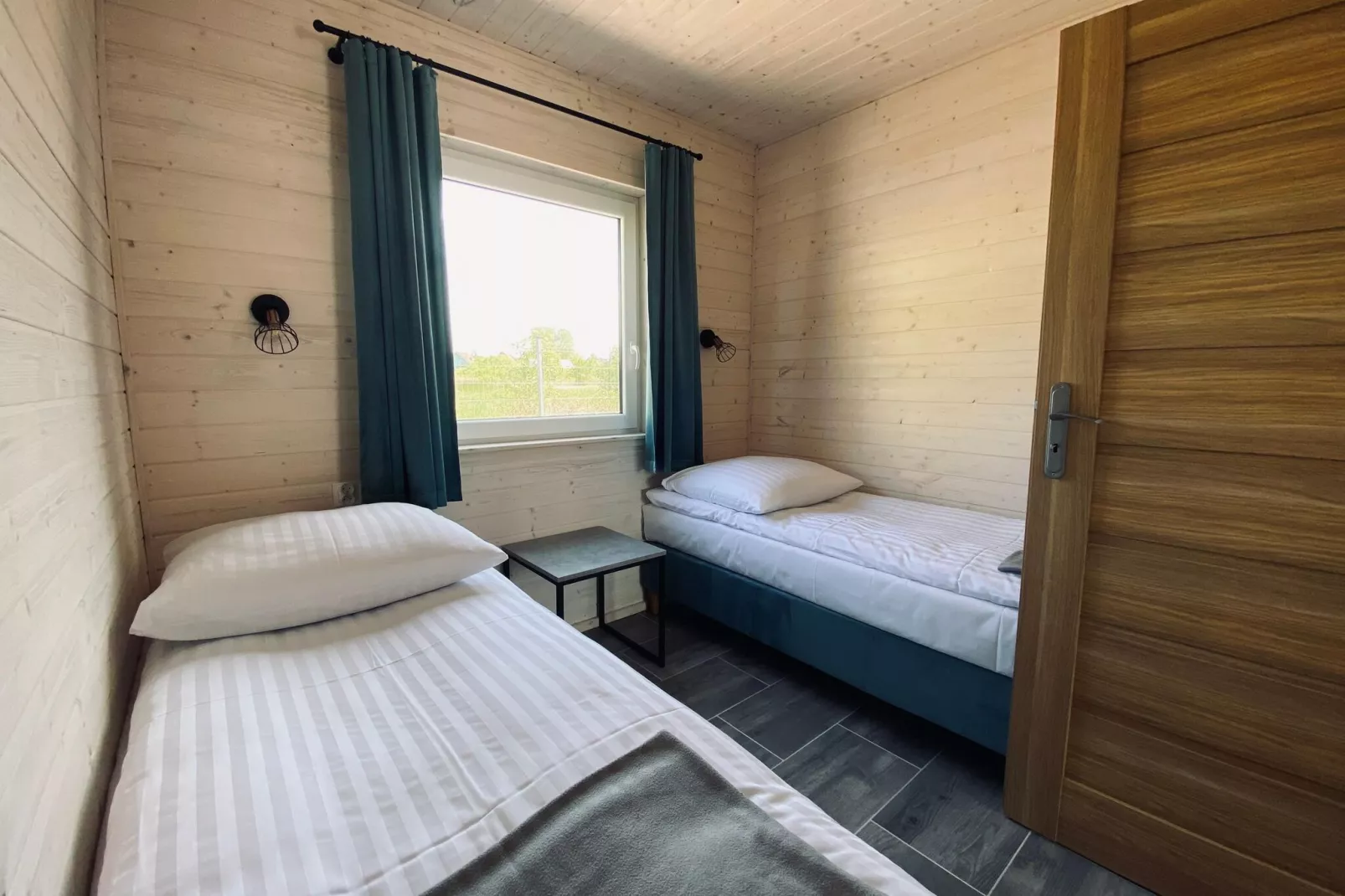 Parterowe domki letniskowe dla 4 osób Jarosławiec-Bedroom