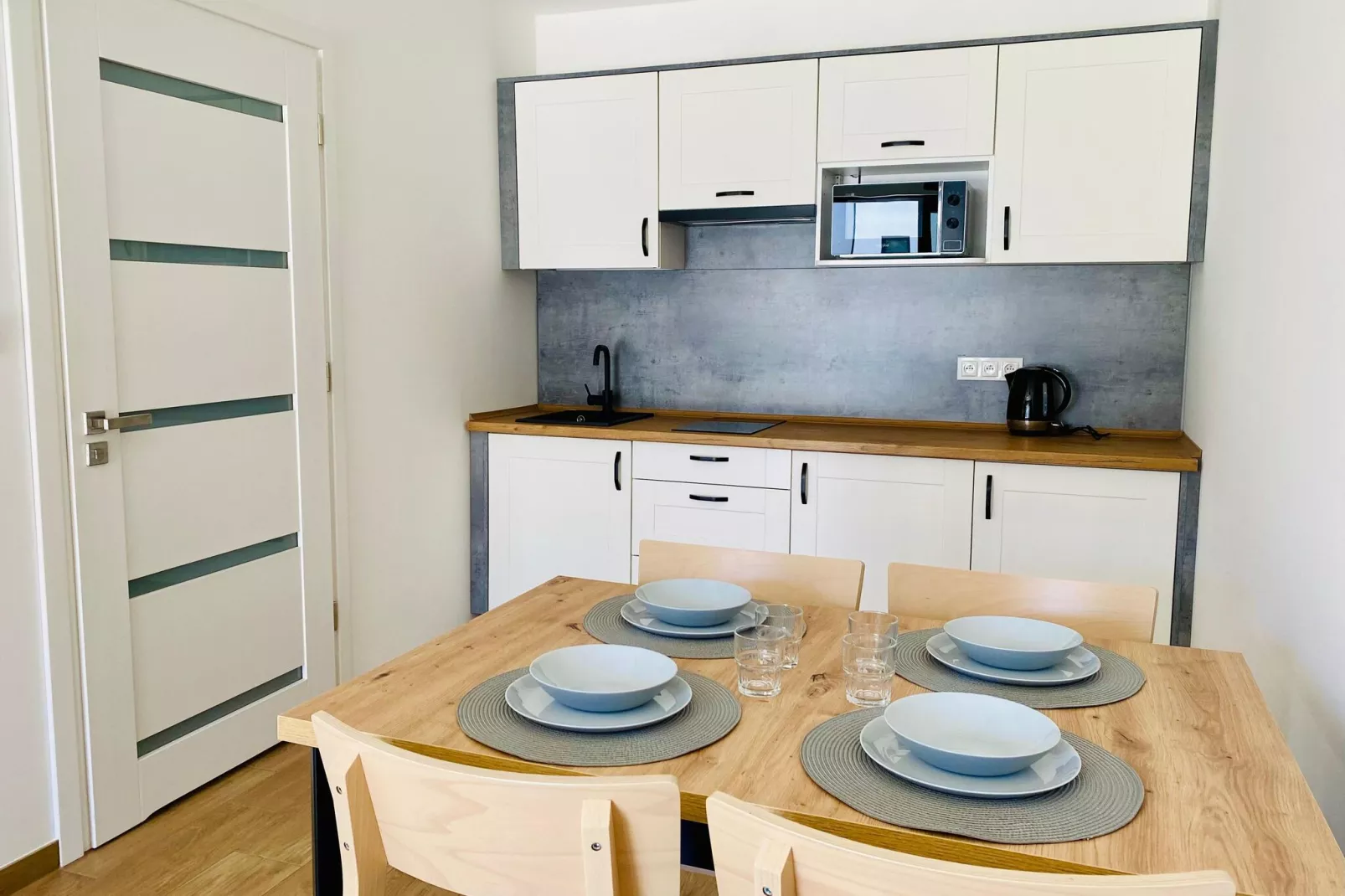 Piętrowe domy wakacyjne dla 4 osób Jarosławiec-Kitchen
