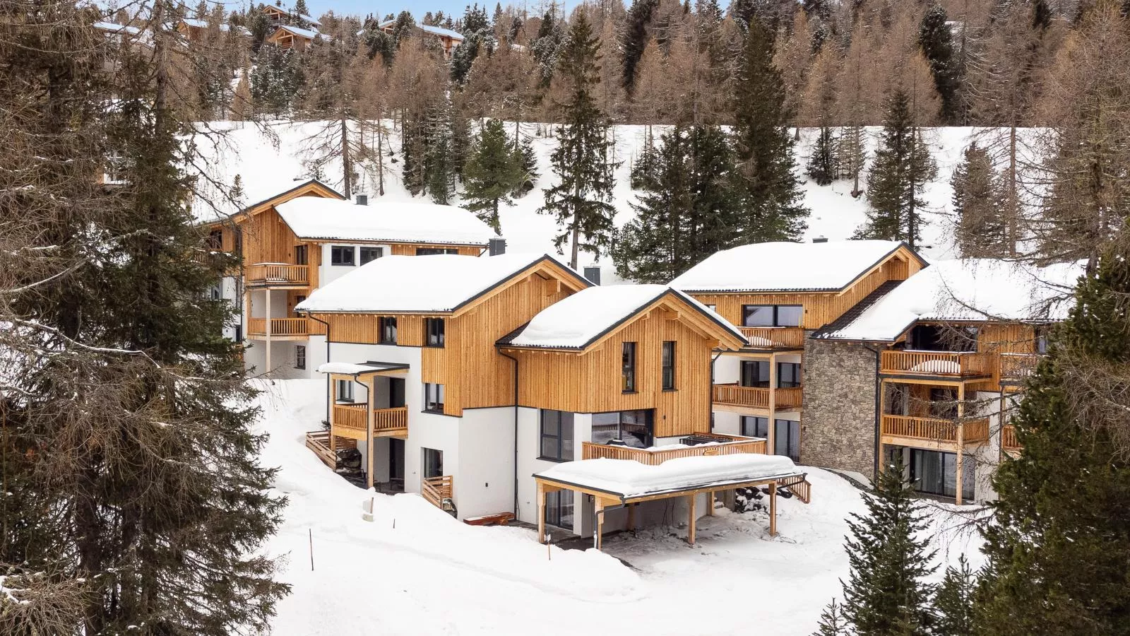 Romantik Mountain Chalet-Extérieur hiver