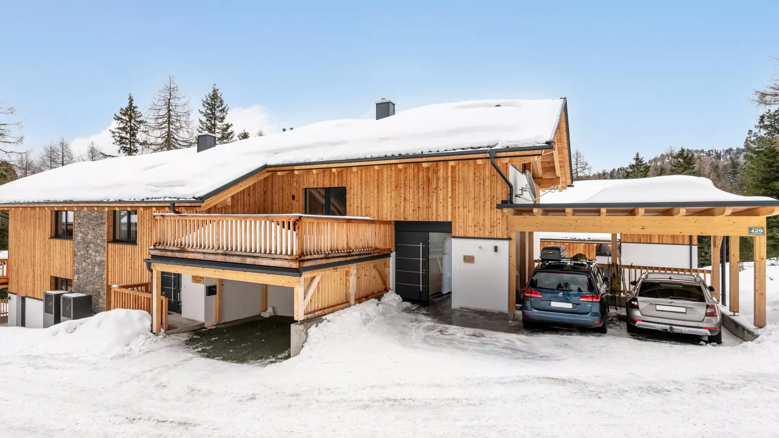 Atemlos Mountain Chalet-Exterior winter