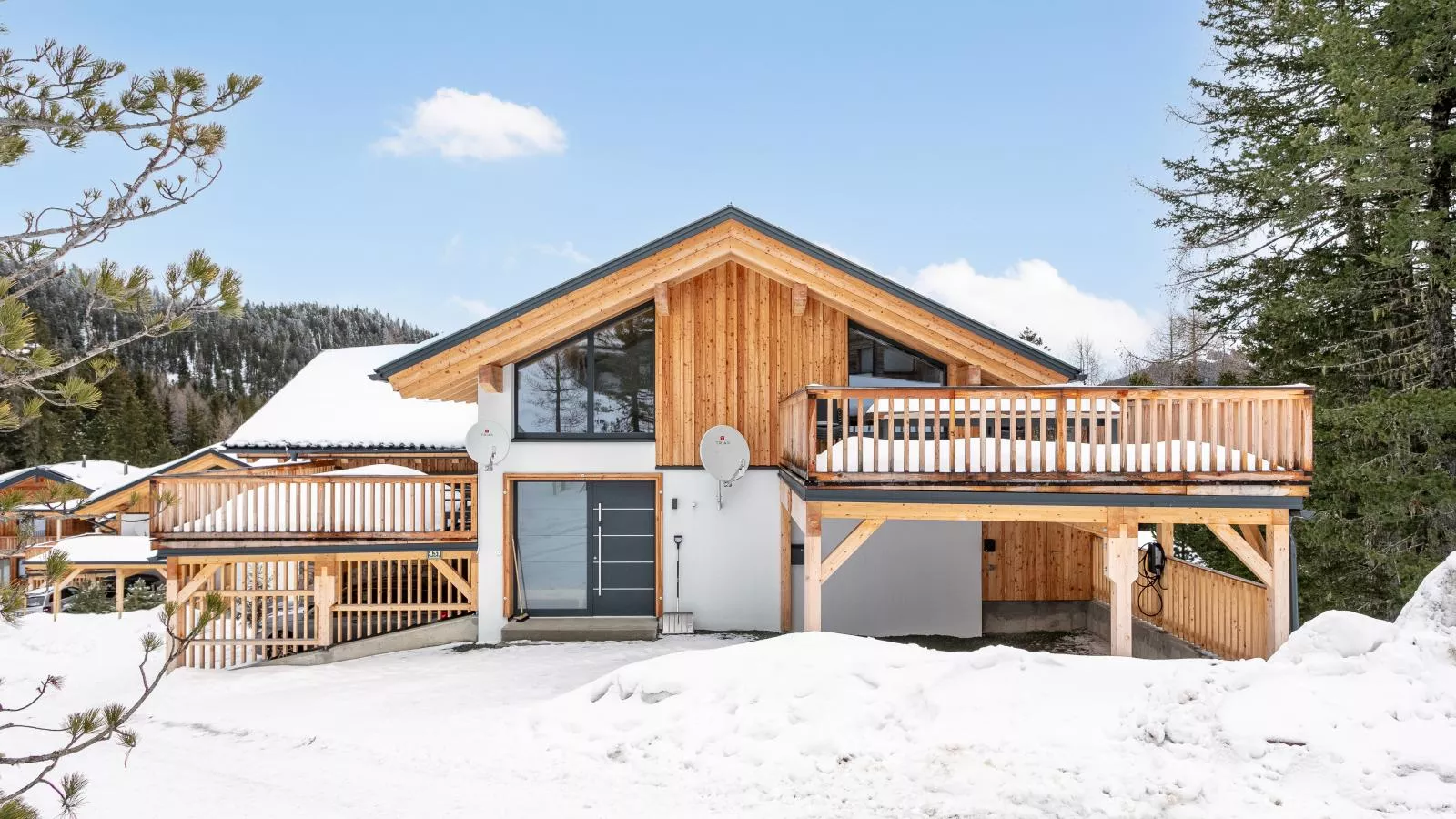 The Cosy Bear Lodge-Extérieur hiver