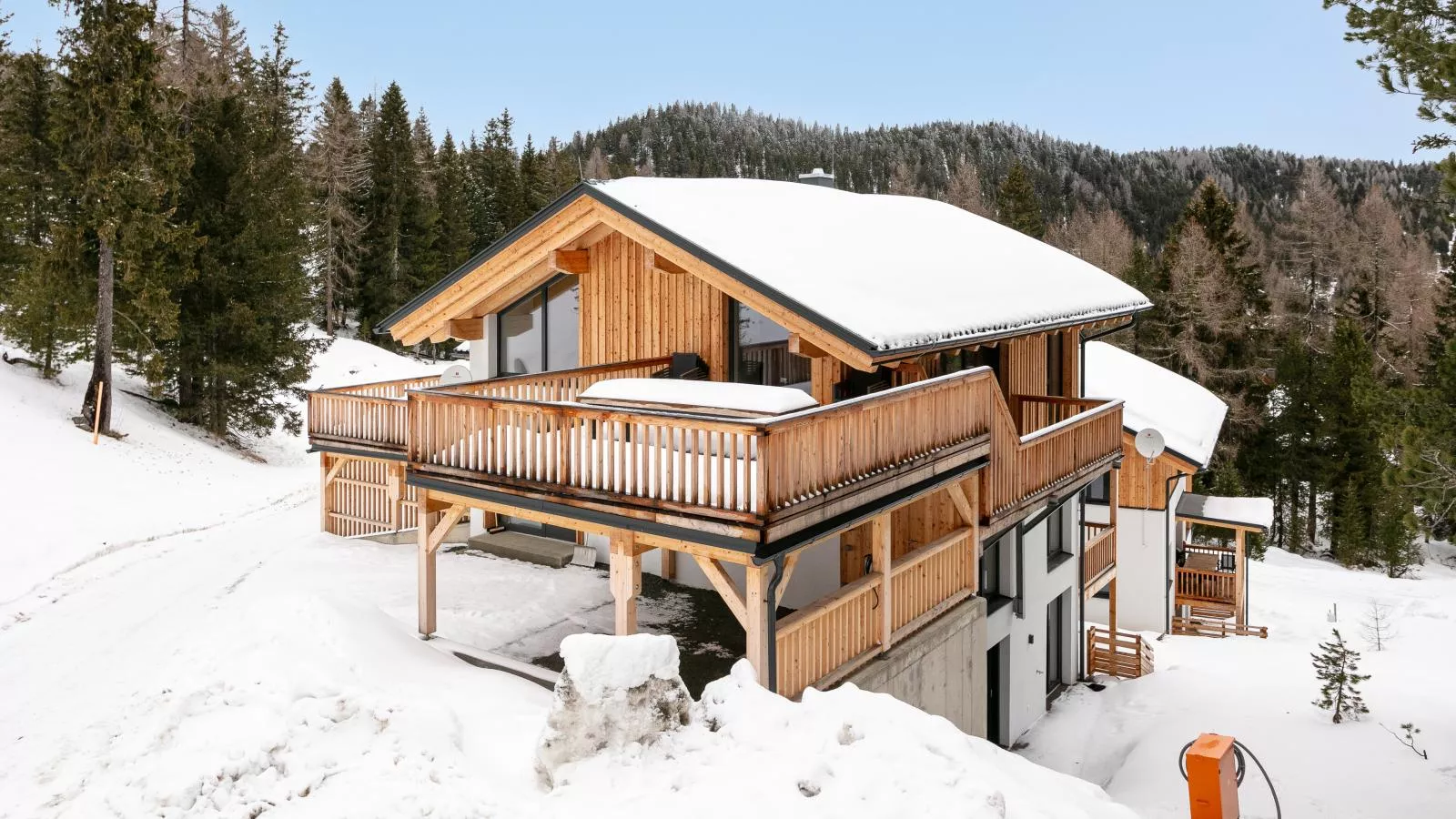 The Cosy Bear Lodge-Extérieur hiver