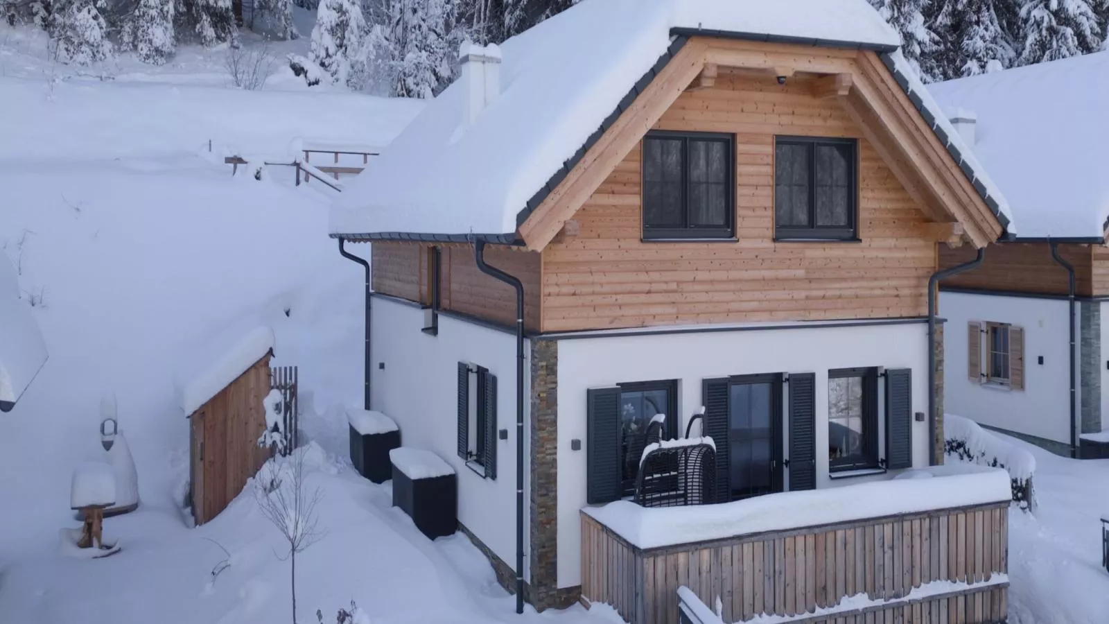 Chalet Hirschblick-Exterior winter