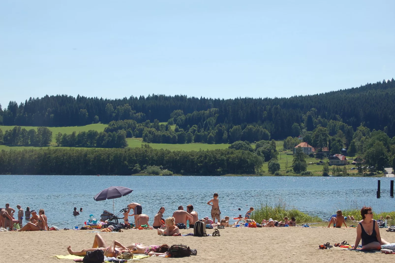 Lipno-Areas summer 5km