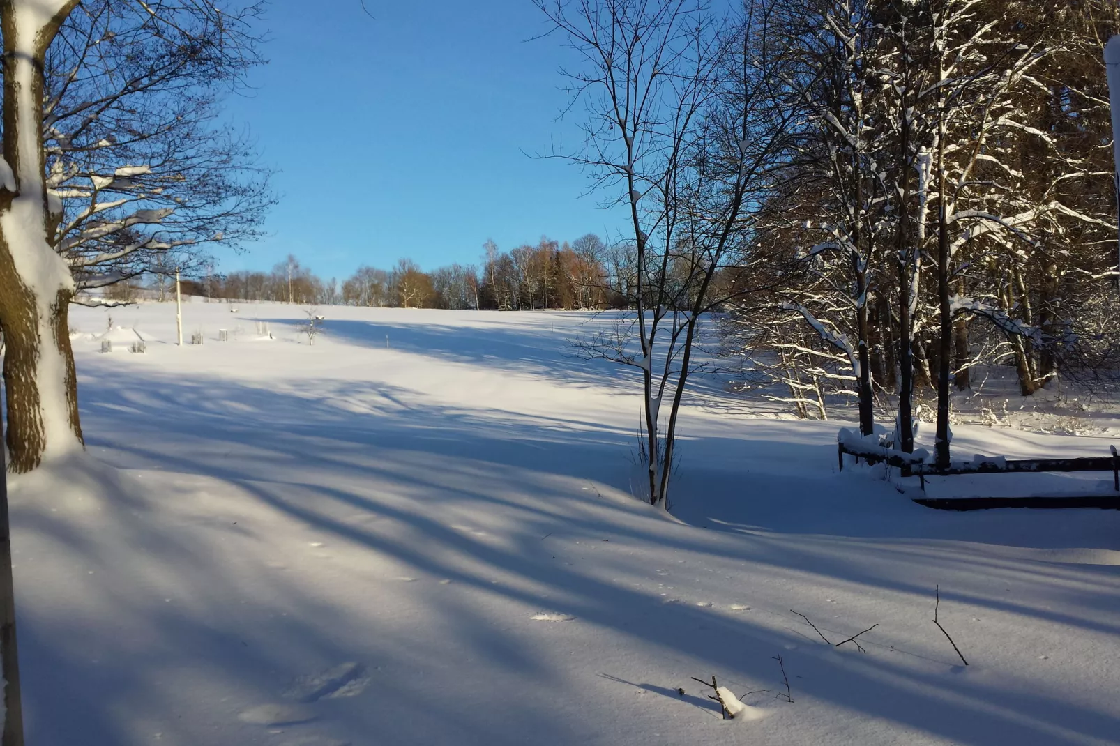 Huis Javornik-Area winter 1km