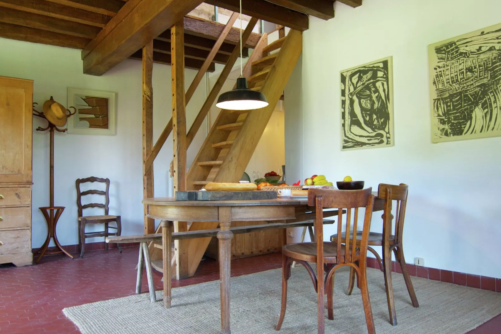 Gite La Forge de Bessous-Dining room