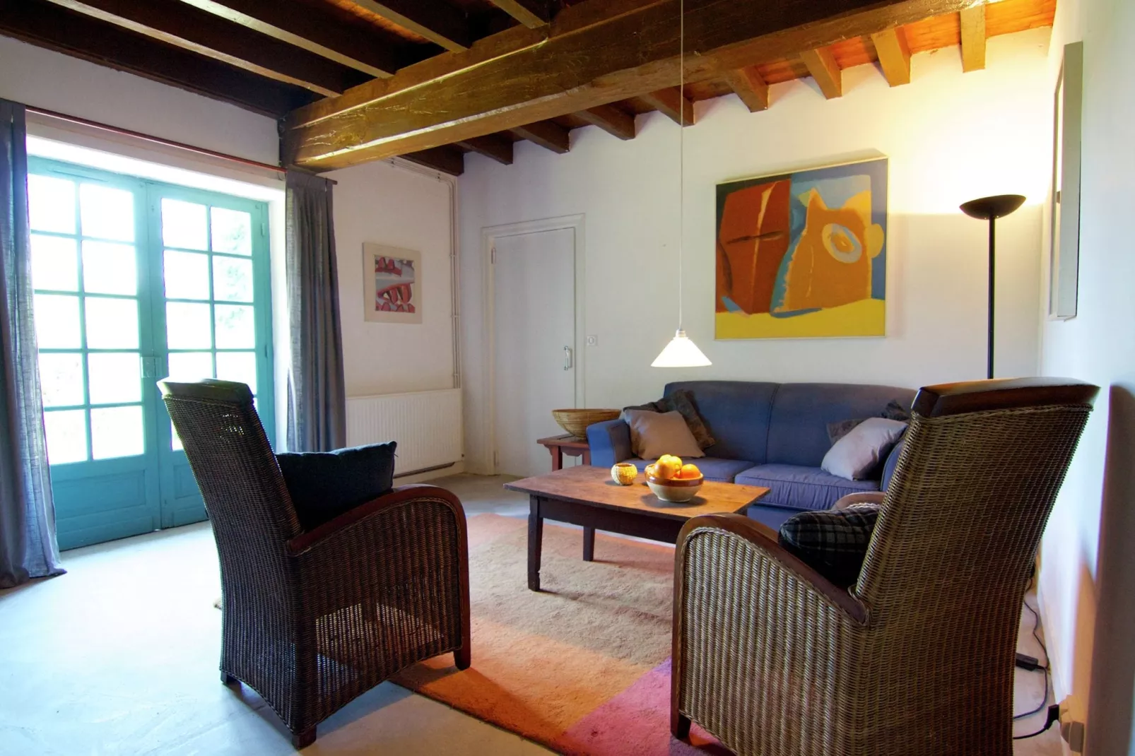 Gite La Forge de Bessous-Living room