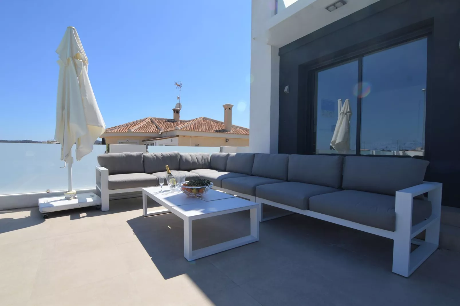 Villa Torremendo-Terrace balcony