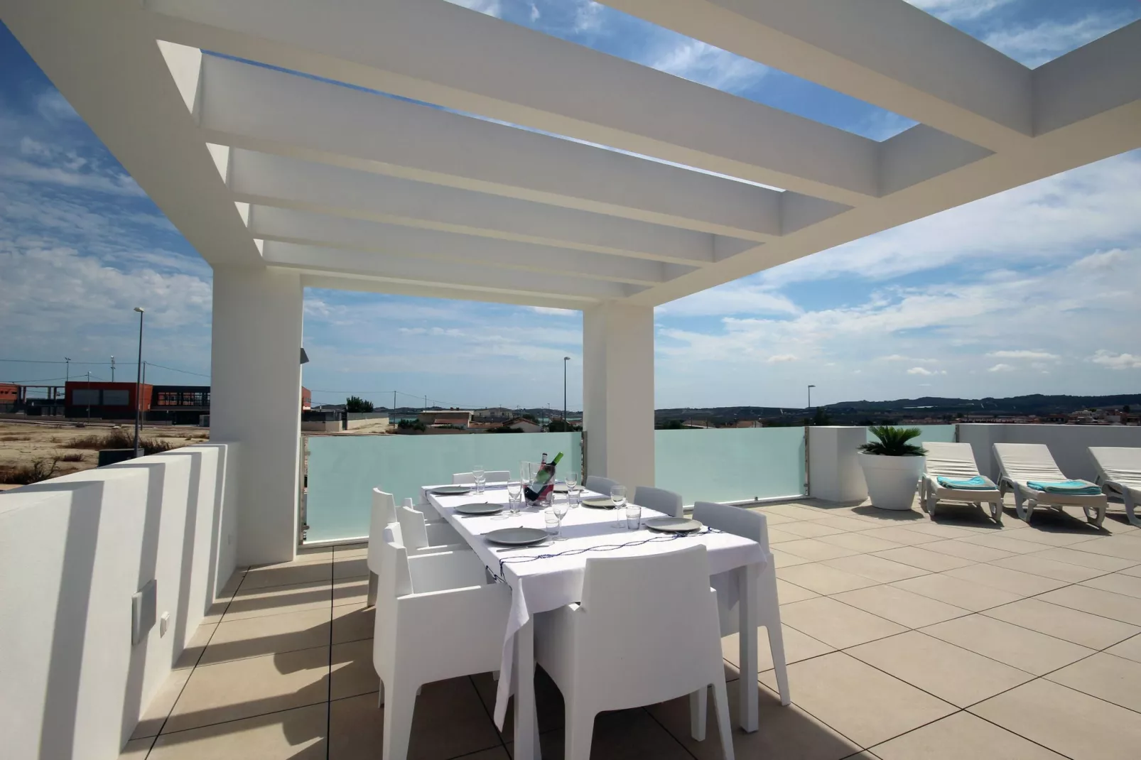 Villa Torremendo-Terrace balcony