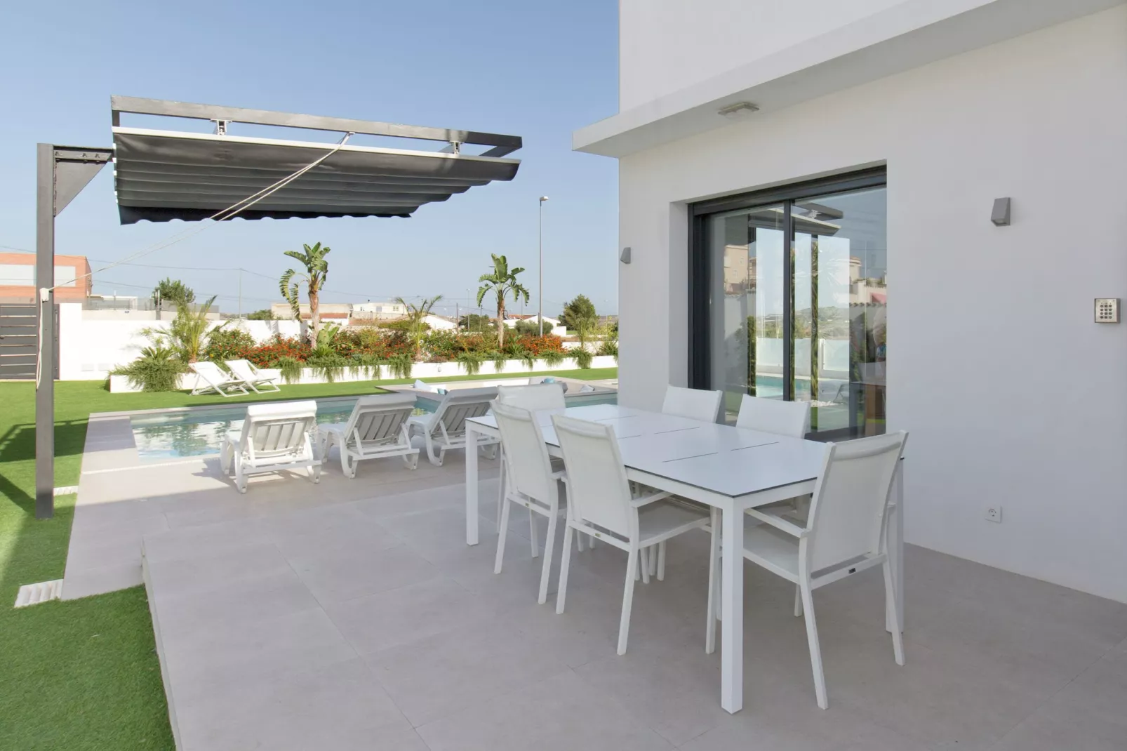 Villa Torremendo-Terrace balcony
