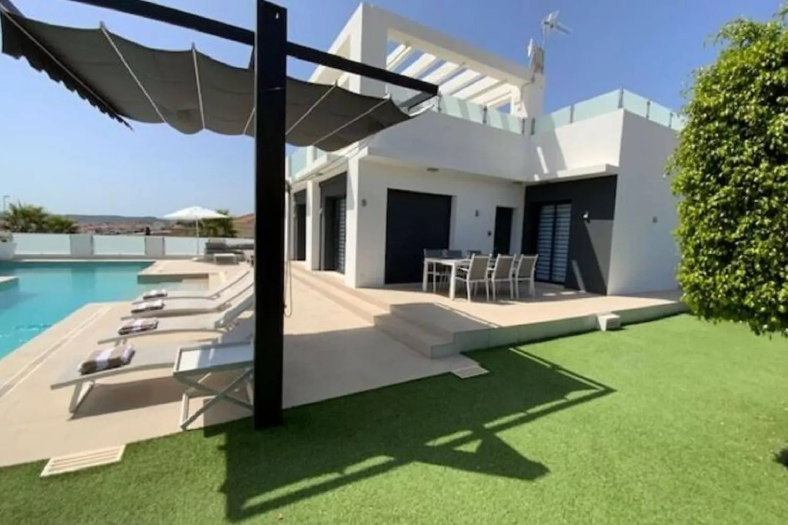 Villa Torremendo-Terrace balcony