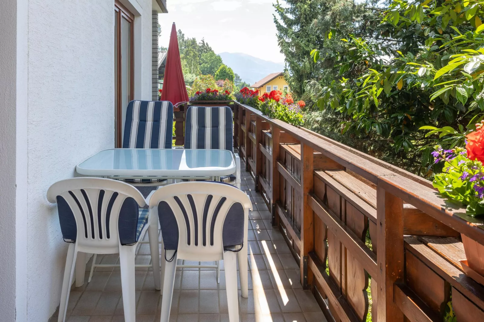 Ferienwohnung Seeboden-Terrace balcony