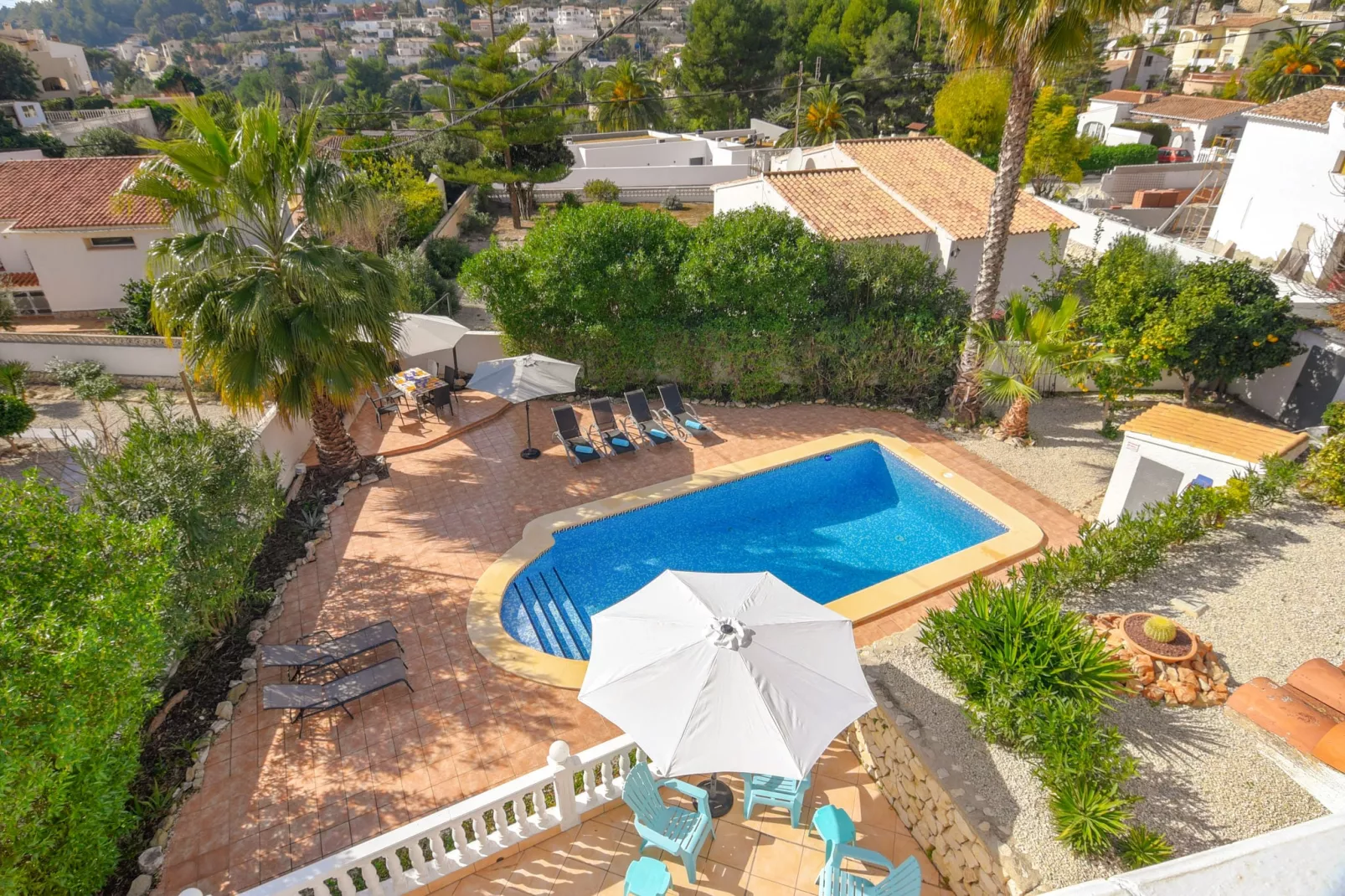 Villa Sonrisa-View summer