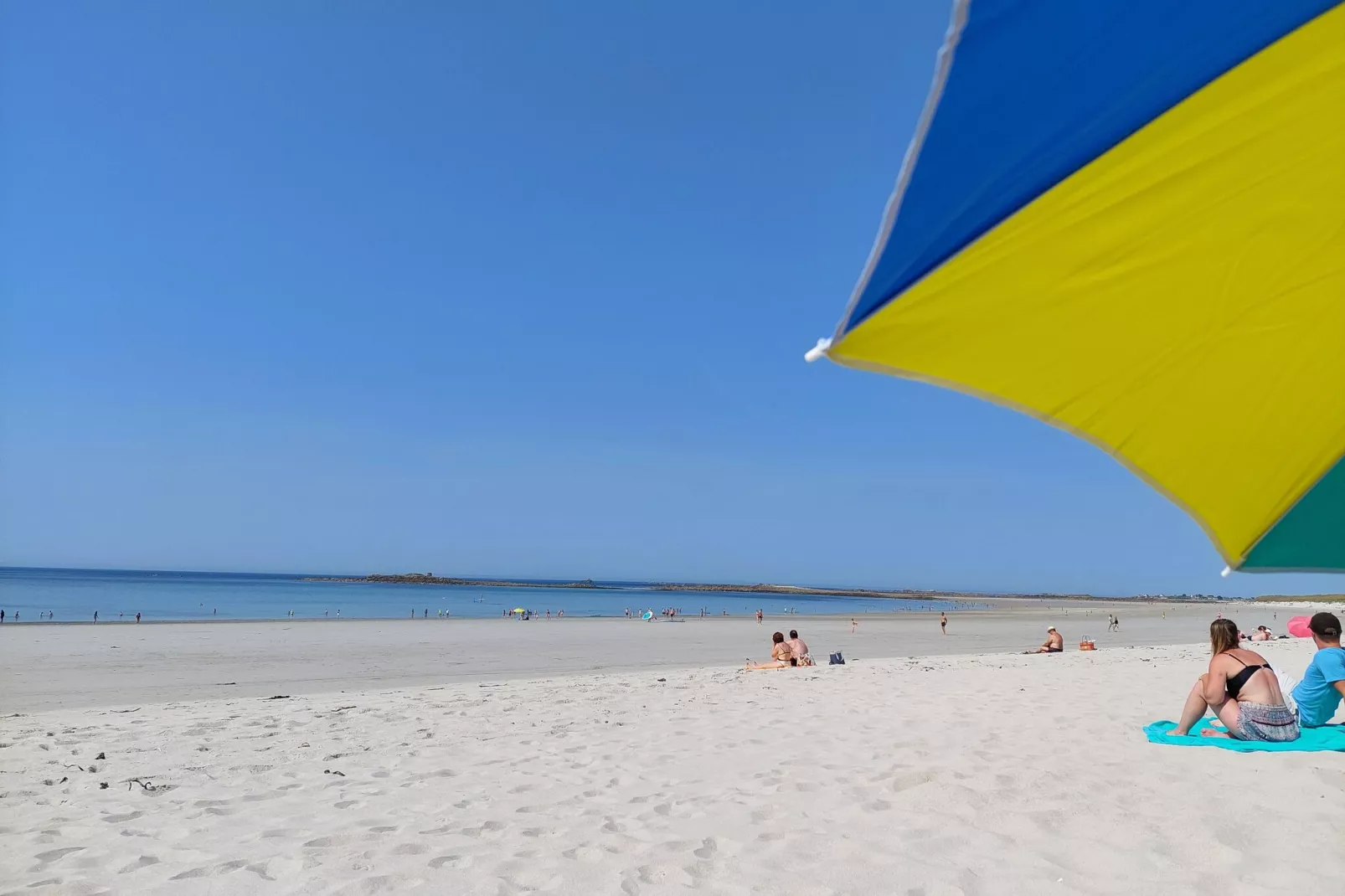 Ferienhaus in unmittelbarer Strandnähe Guisseny-Zones d'été à 5 km