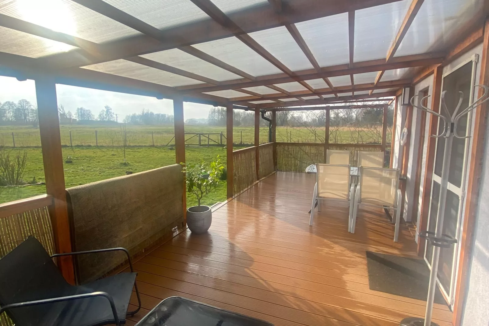 Dom wakacyjny w Stepniczce z sauną i jacuzzi-Balcon-terrasse