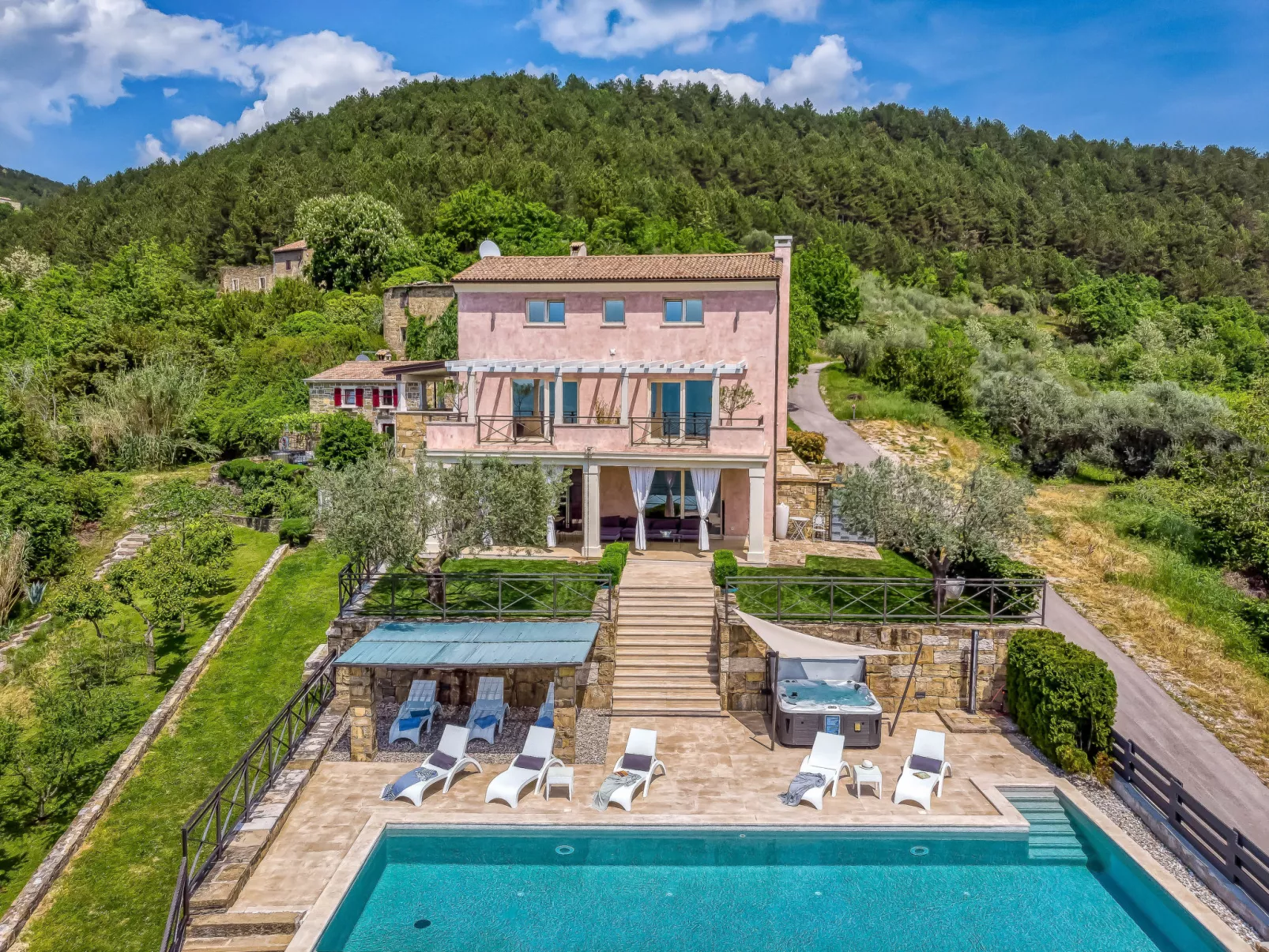 Villa Over the Hilltop-Outside