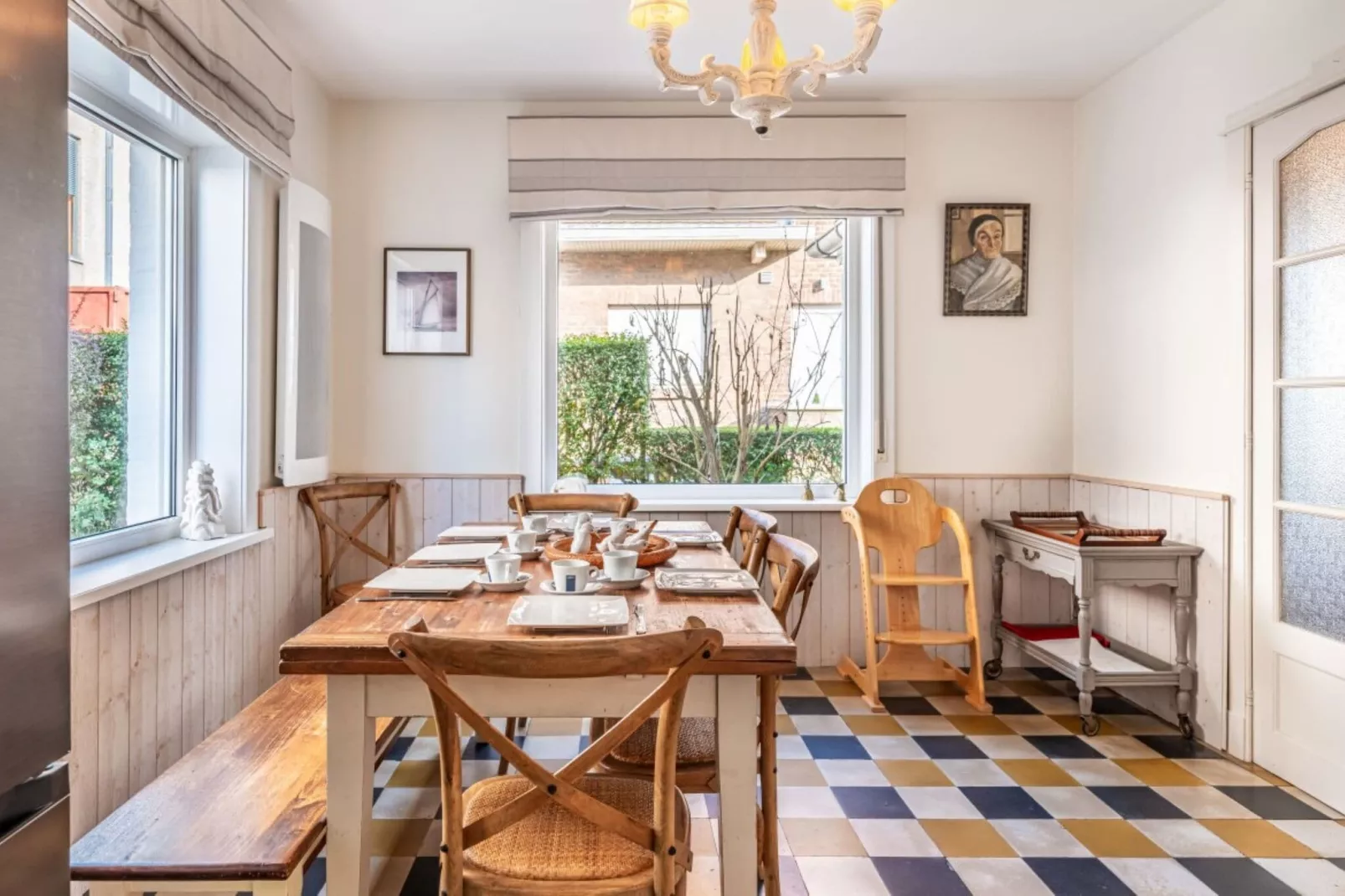 Villa Zeehuis-Salle à manger