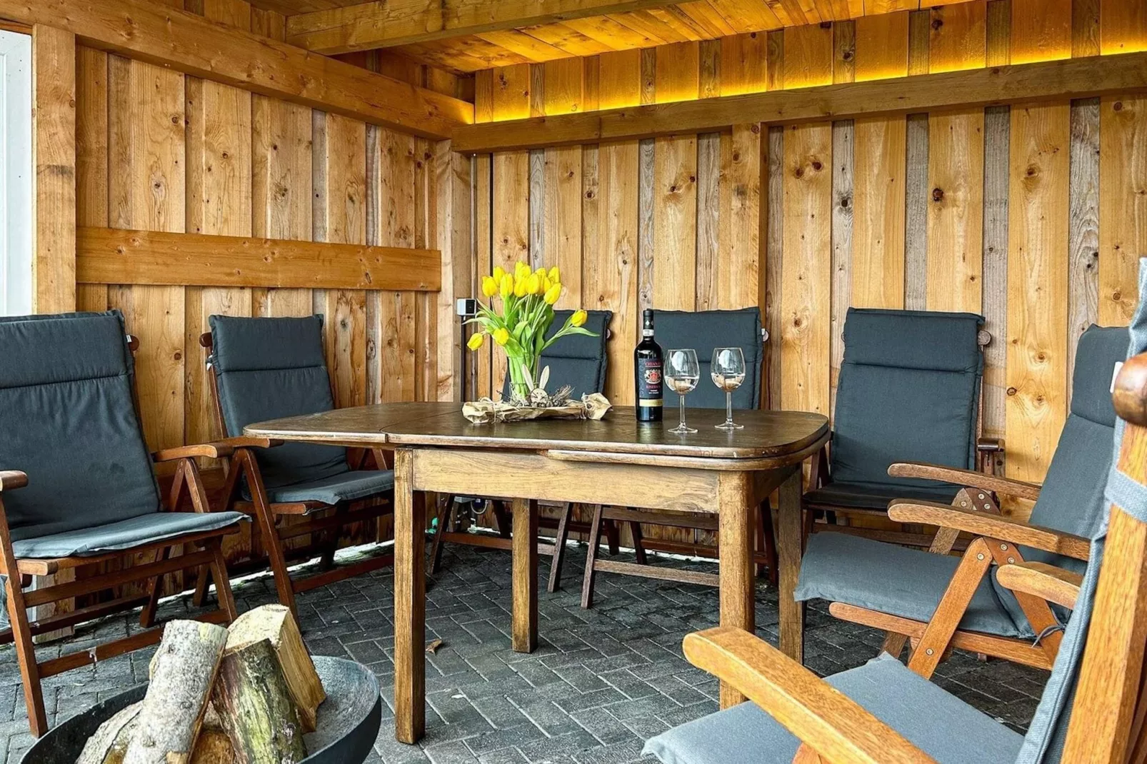 Ferienhaus Löttmaringhhausen-Jardin d'été