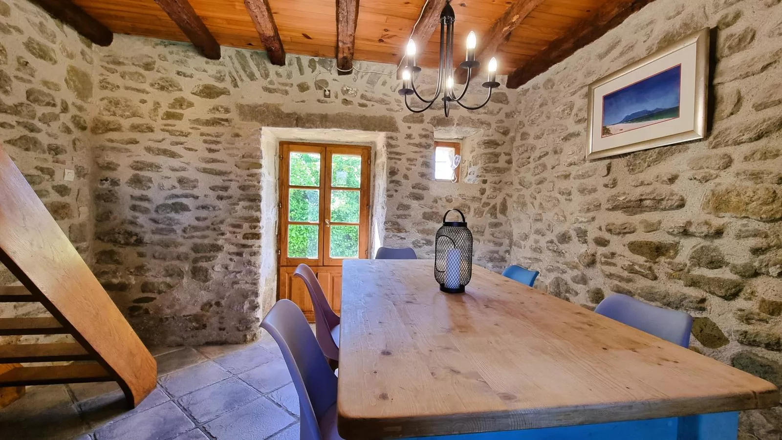 Le Pigeonnier de Villefloure-Dining room