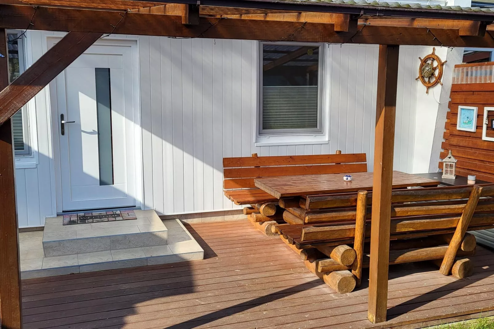 Bungalow Mönchgut auf Rügen-Terrace balcony