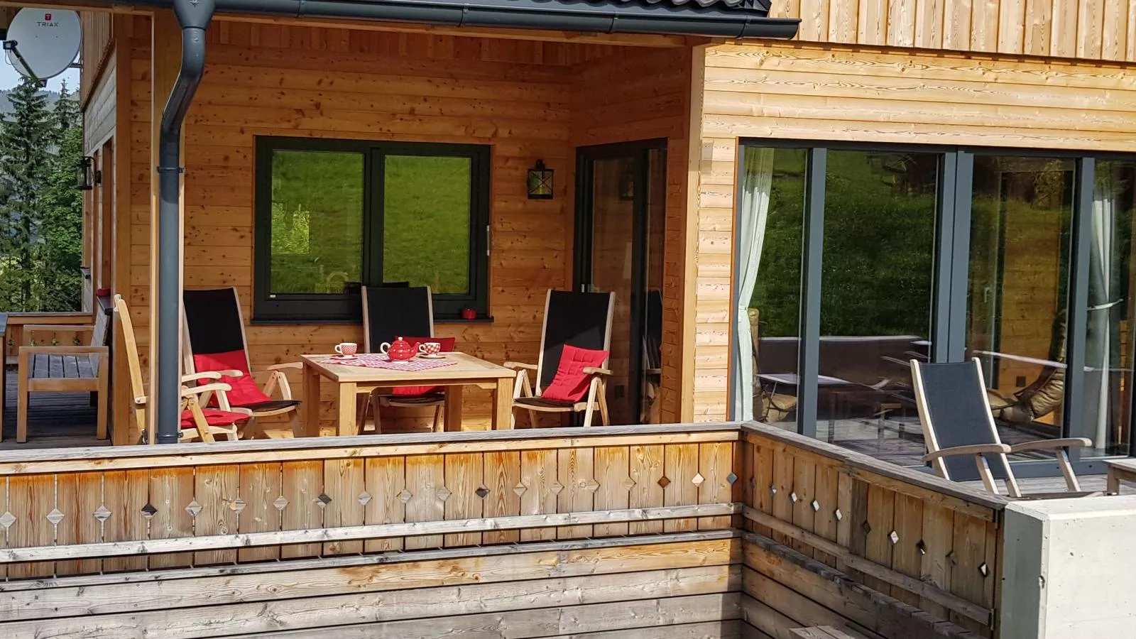 Moarhof-Terrace balcony