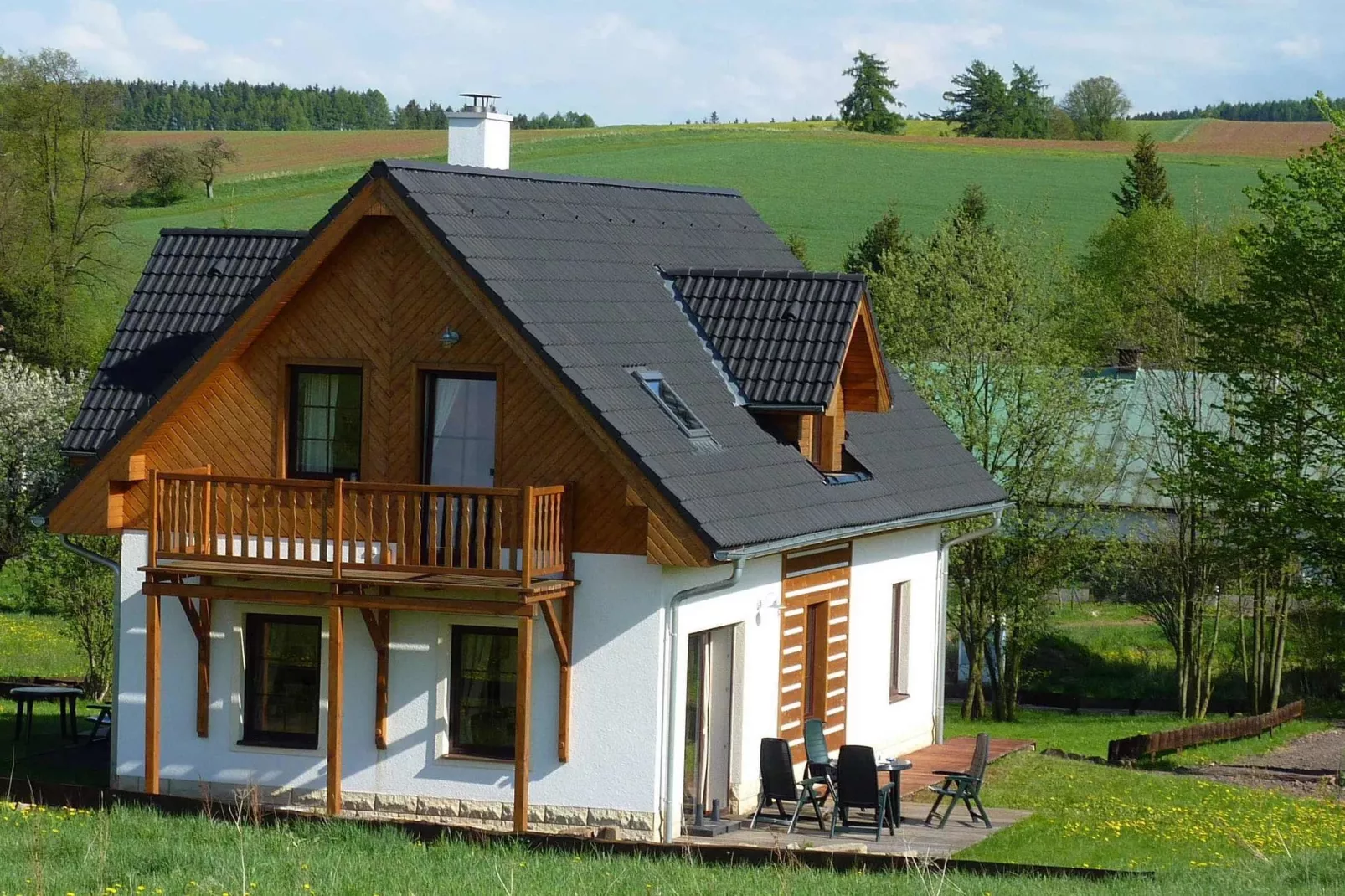 Koruna 12 persoons woning-Terrace balcony