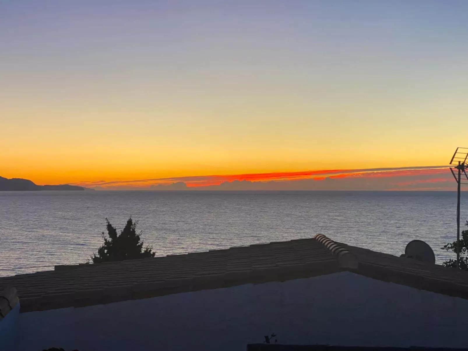 Atardecer-Draußen