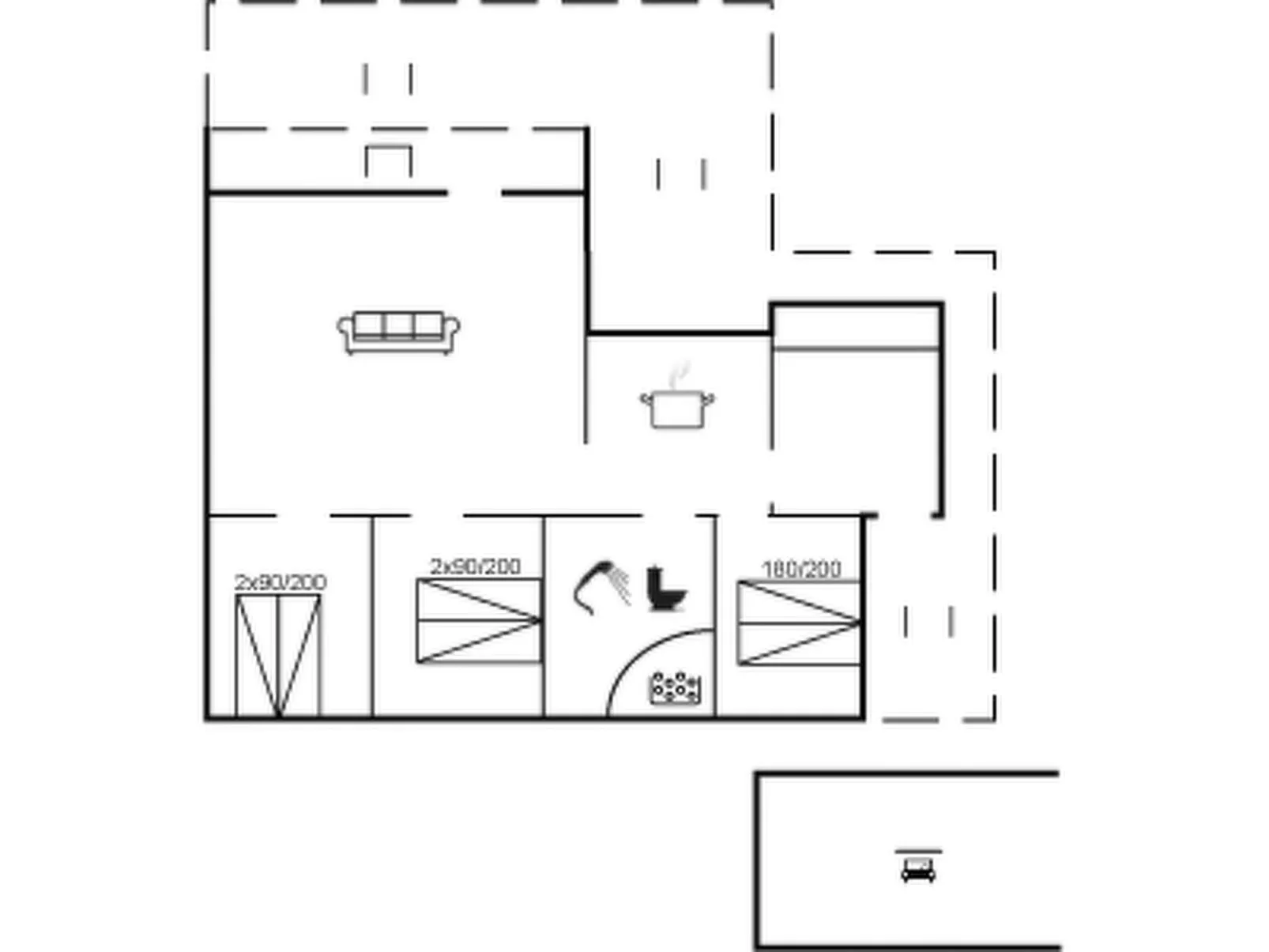 "Ria" - 250m from the sea-Inside