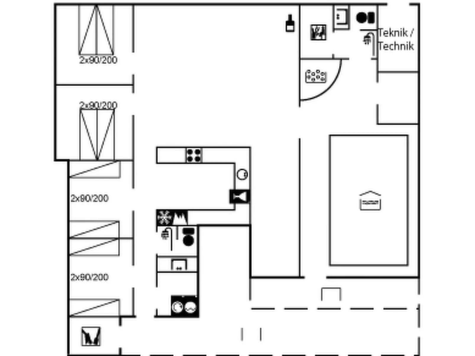 "Verna" - 800m from the sea-Inside