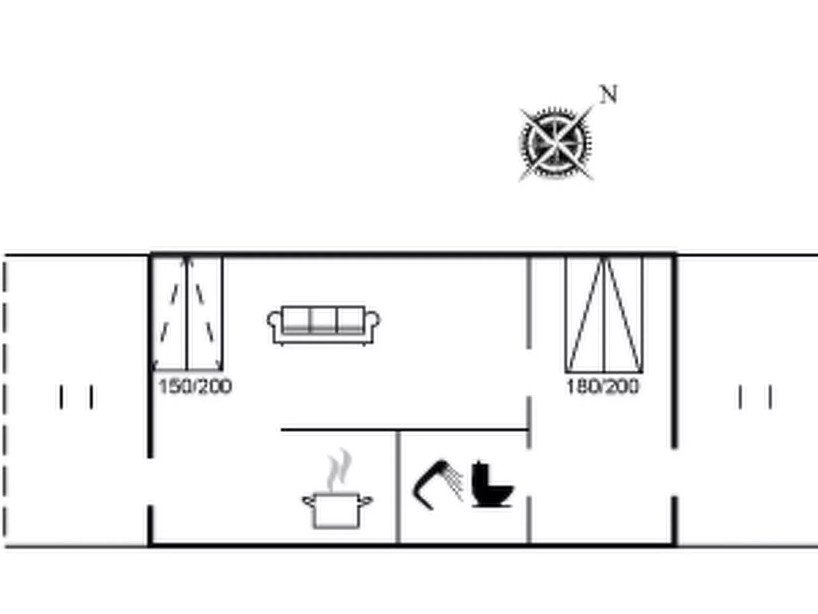"Ala" - 80m from the sea-Inside