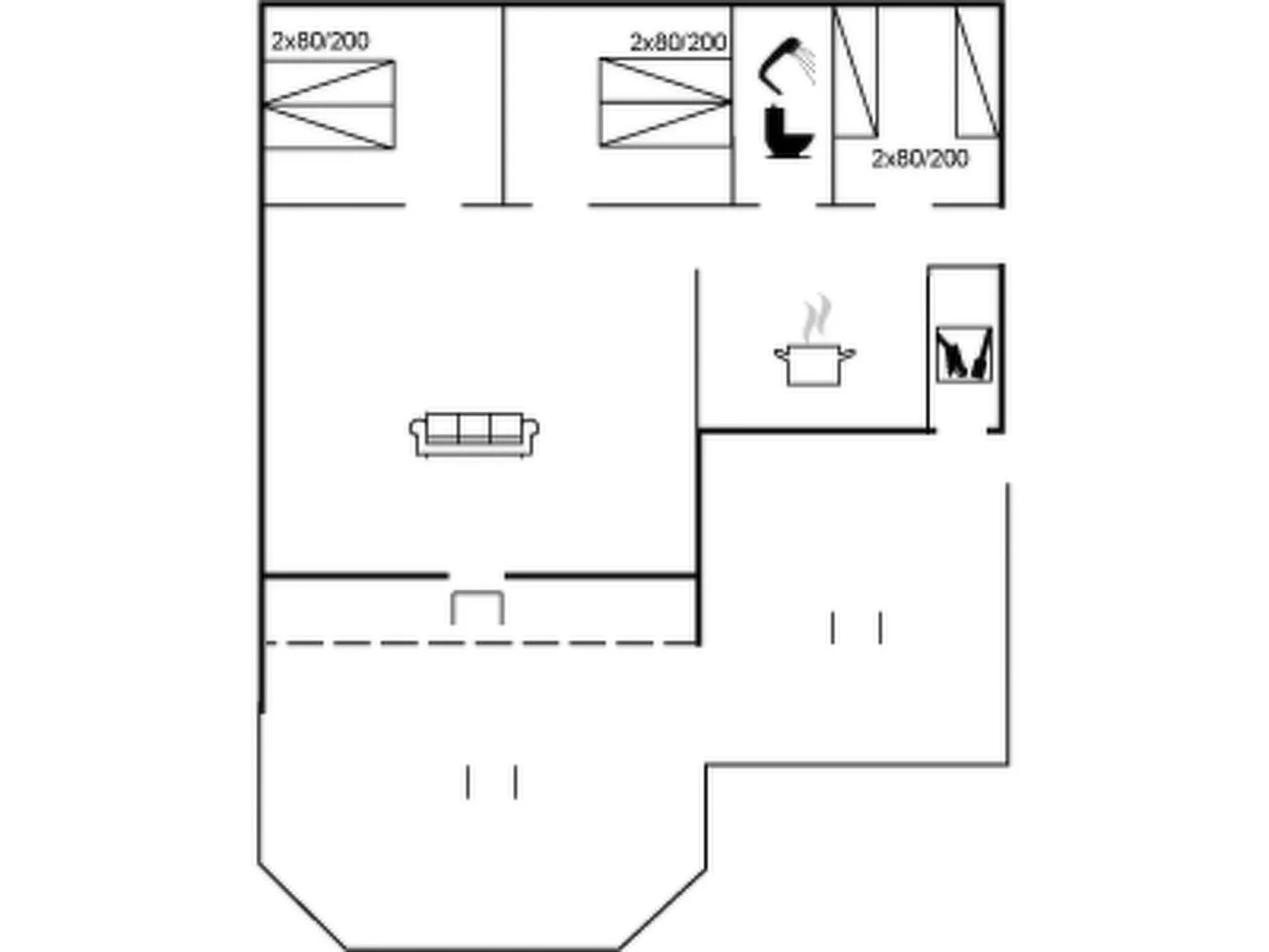 "Emmi" - 2.5km from the sea-Inside