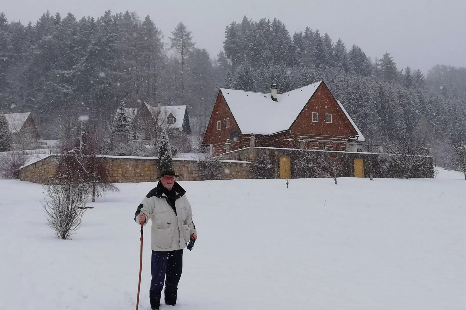 Villa Venova-Gebiet Winter 1 km