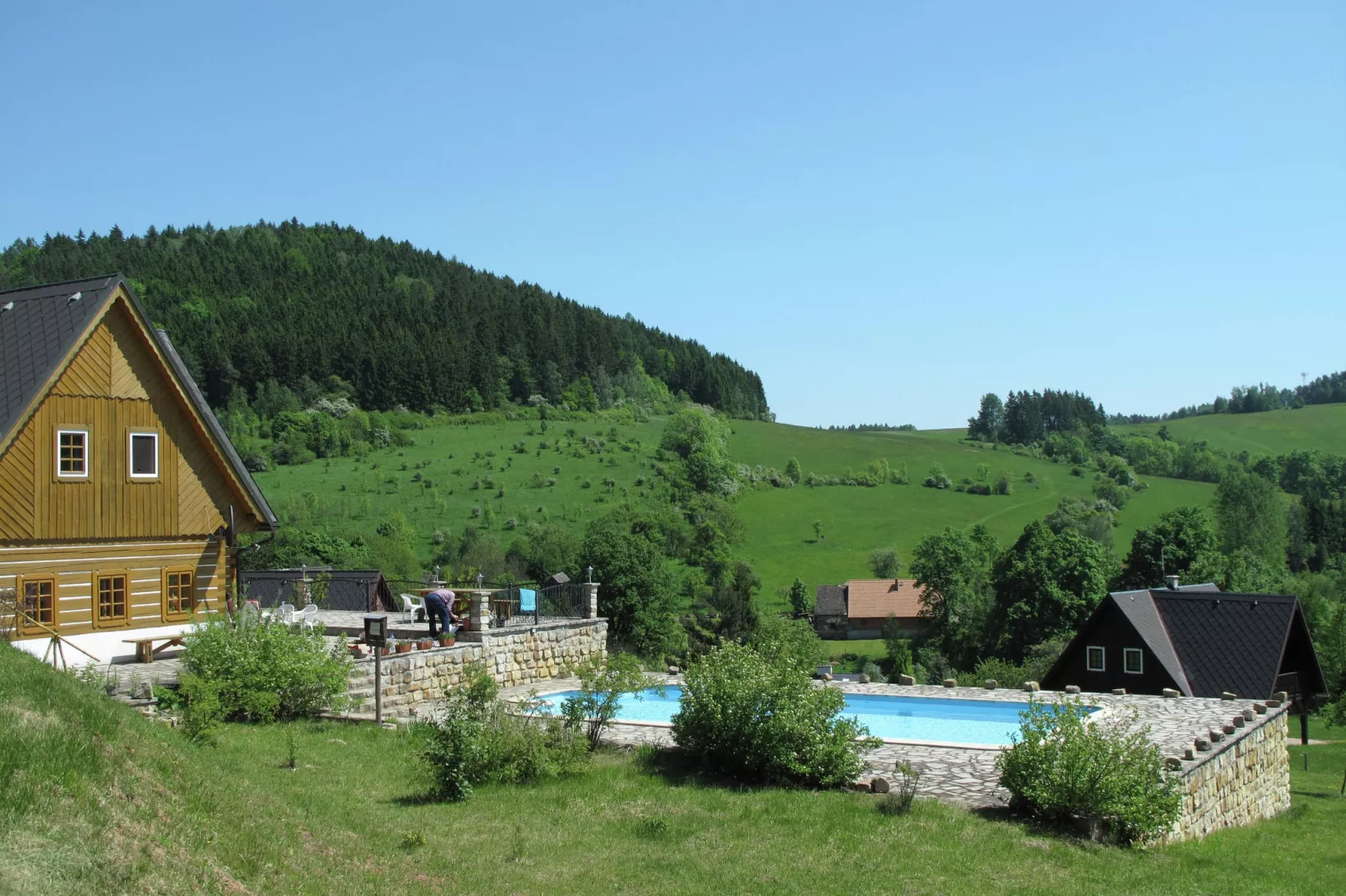 Villa Venova-Außenbereich Sommer