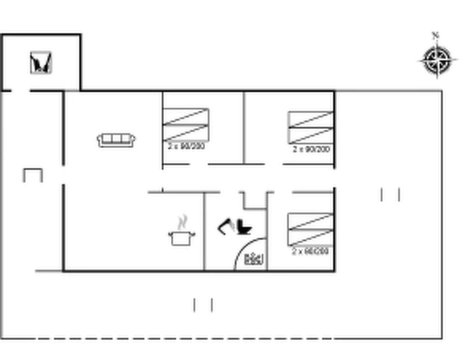 "Eirik" - 2.5km from the sea-Inside