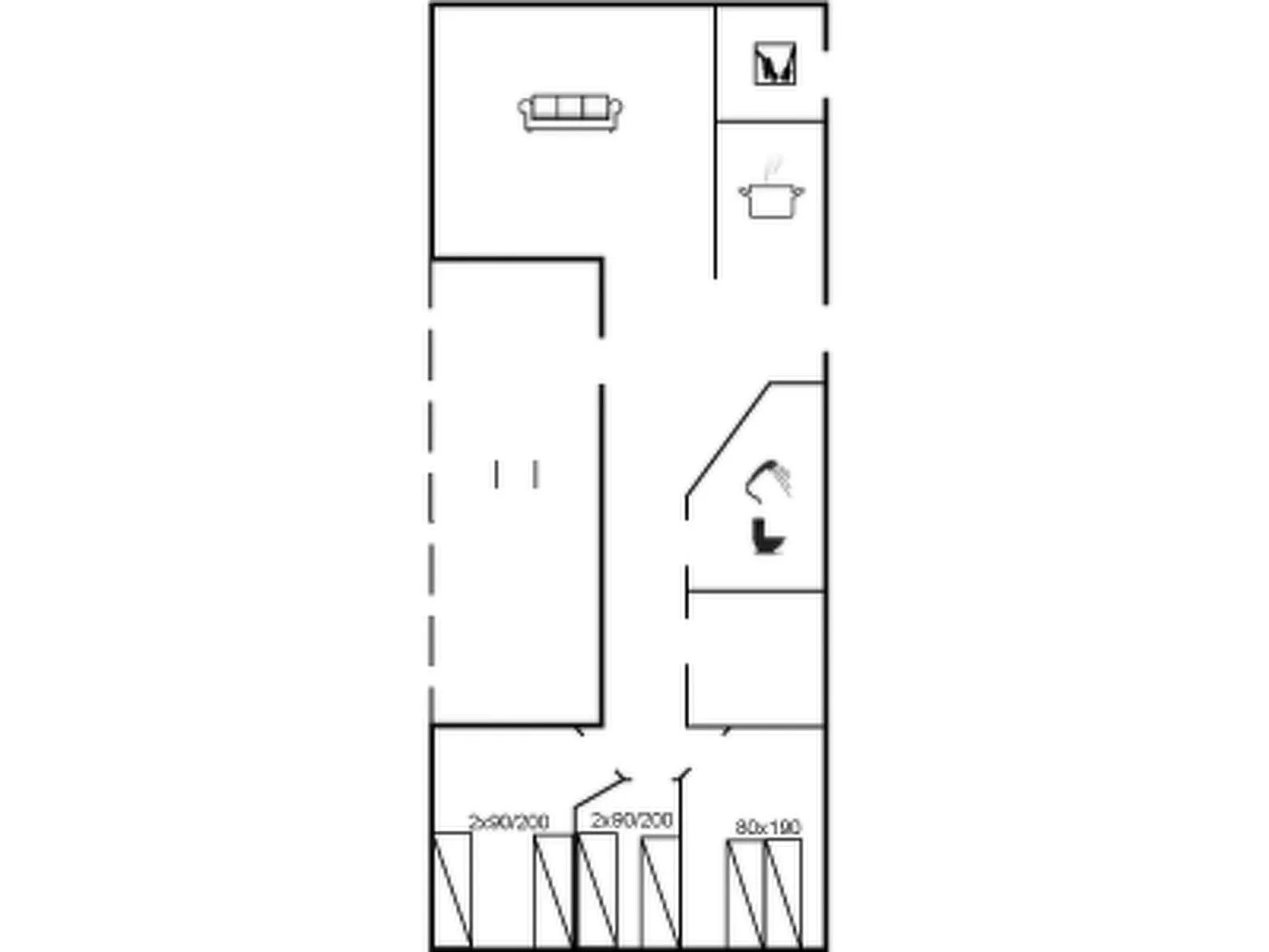 "Eetu" - 1.3km from the sea-Inside