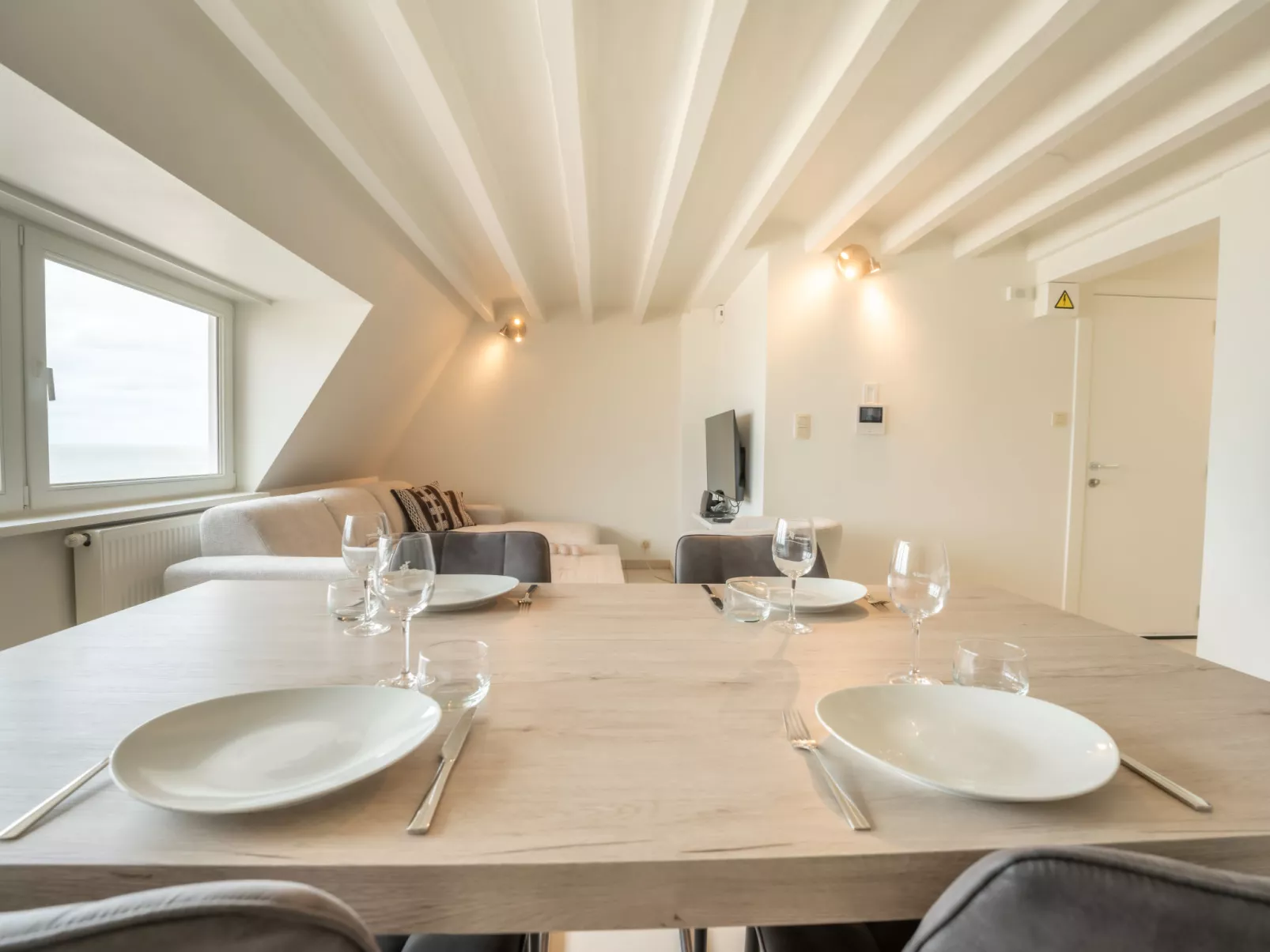 Koekoeksnest Penthouse at the beach-Inside