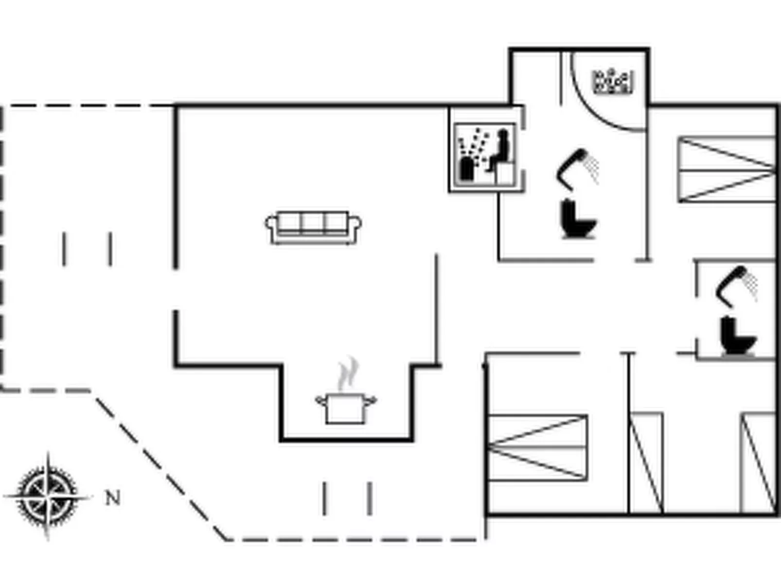 "Soile" - 12km from the sea-Inside