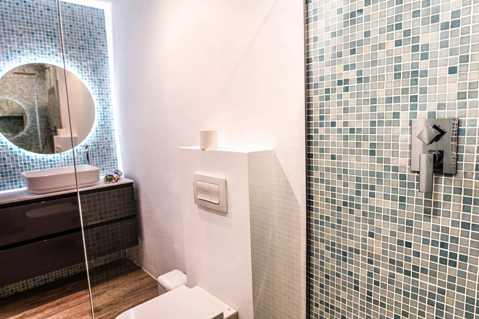 Casa Amarilla Blanca-Badezimmer