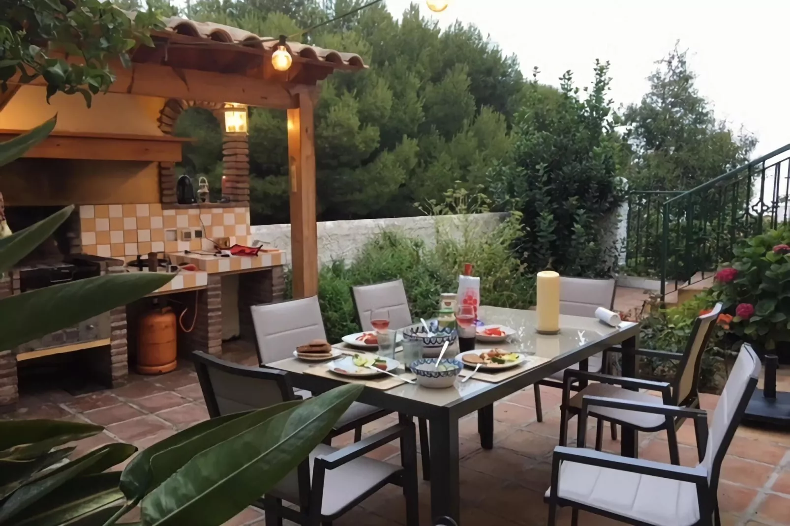Casa Amarilla Blanca-Terrassenbalkon