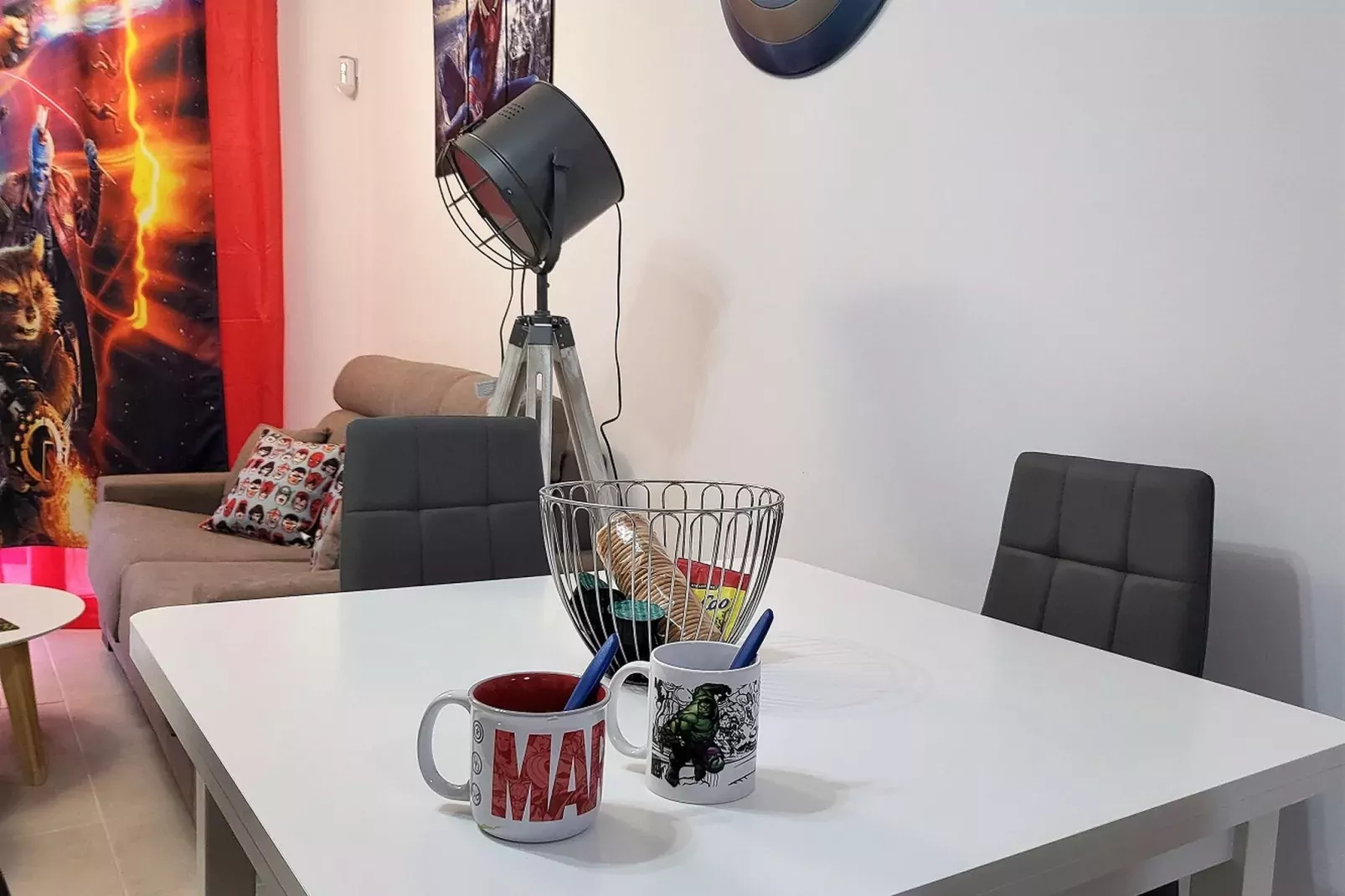 Ático Marvel con piscina privada-Salle à manger
