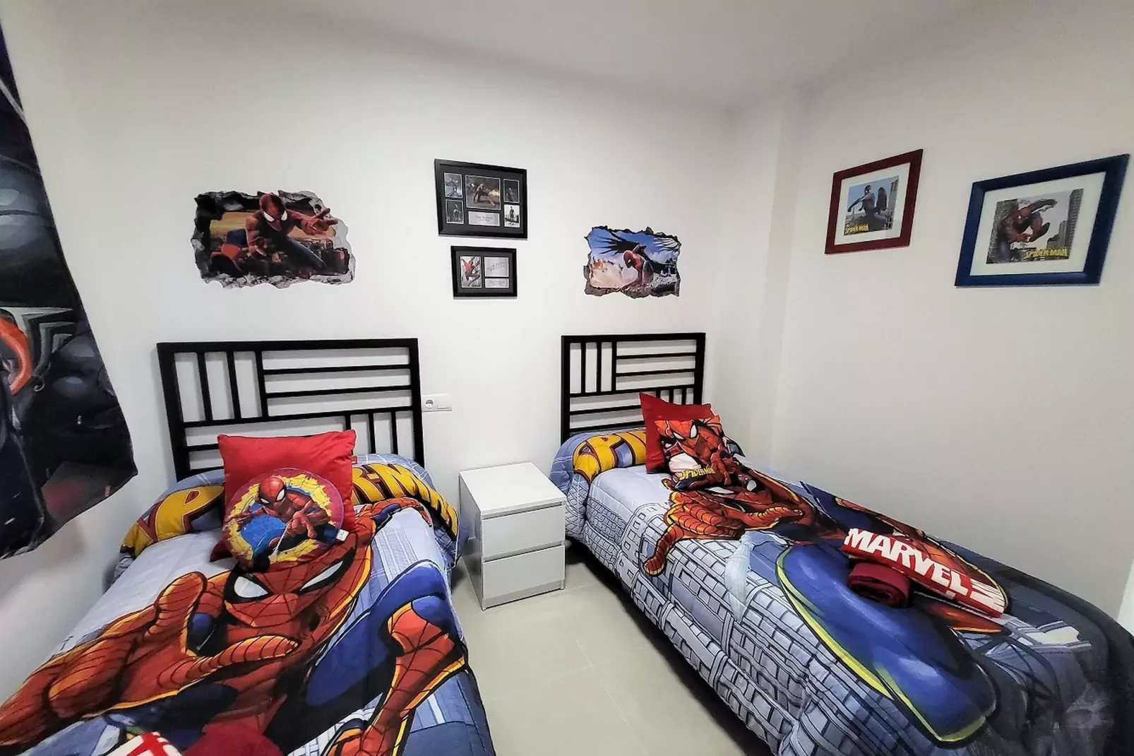 Ático Marvel con piscina privada-Chambre