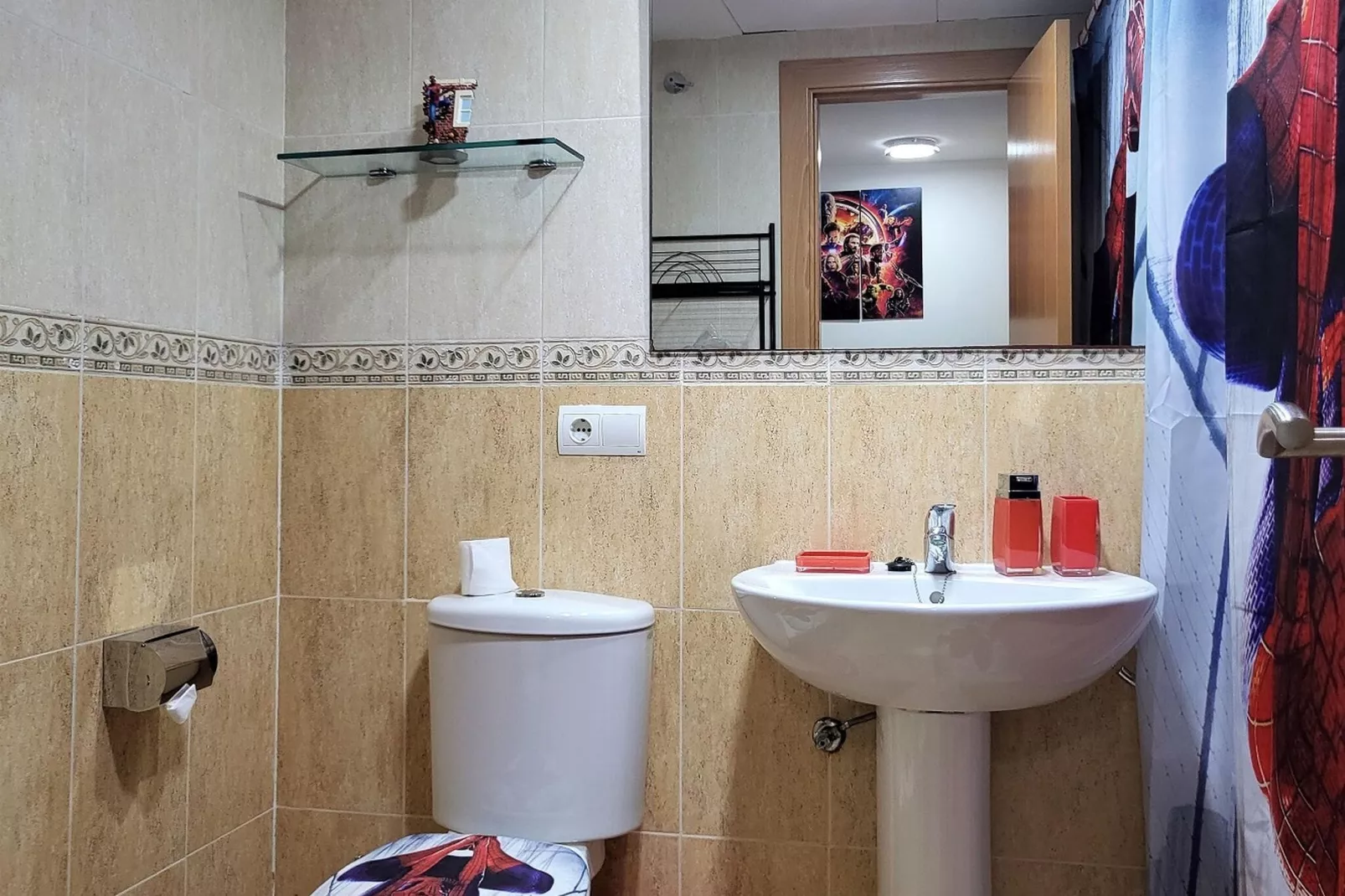 Ático Marvel con piscina privada-Salle de bain