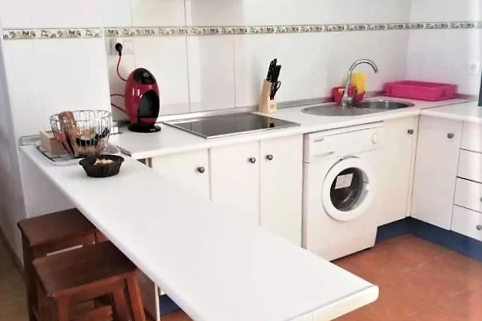 Natura World B1 con terraza privada-Kitchen