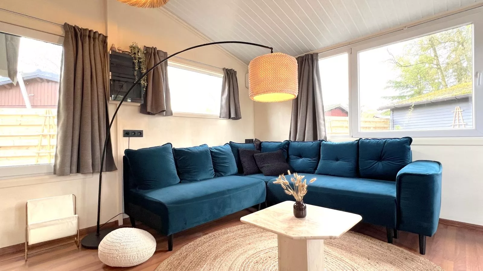 Charlies Chalet-Wohnzimmer