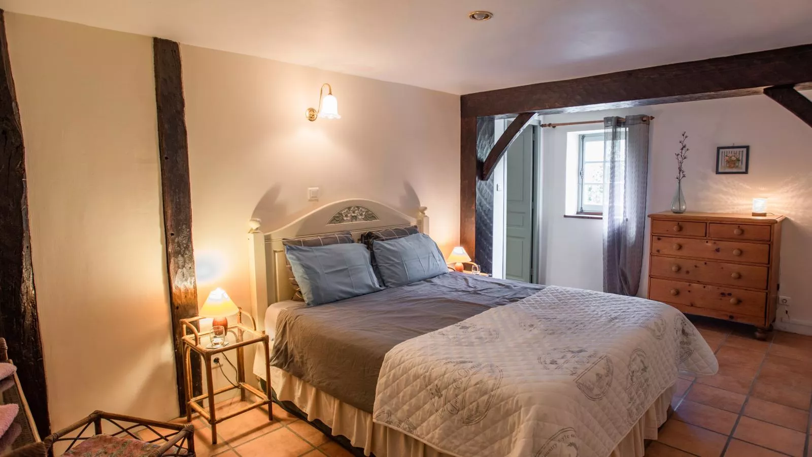 Gite Cottage-Bedroom
