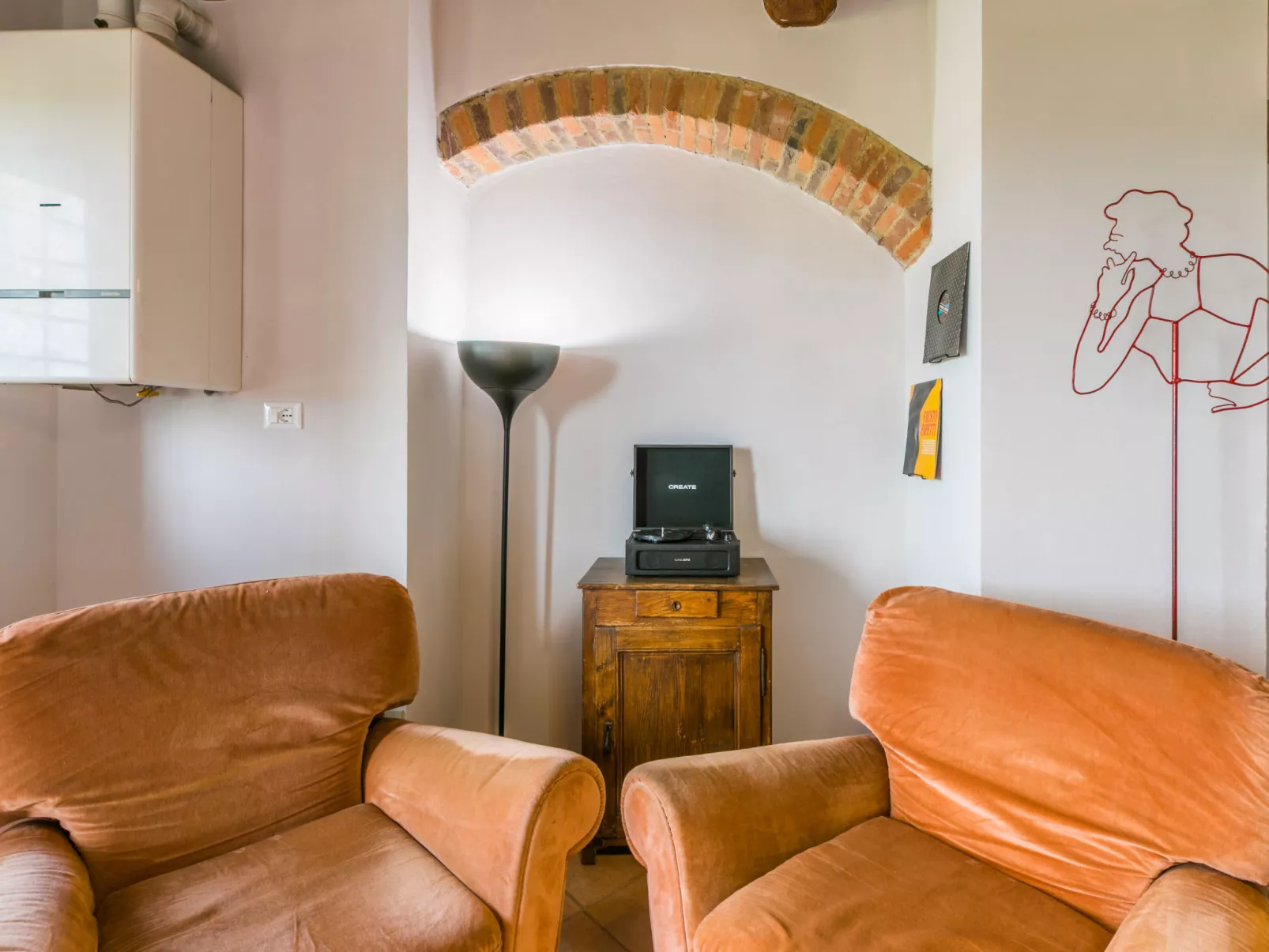 Casa Renai a San Gimignano-Inside